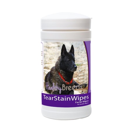 Healthy Breeds Norwegian Elkhound Tear Stain Wipes 840235152422